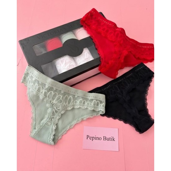 5 li Dantel String İç Çamaşır Set 5 li Dantel String İç Çamaşır Set