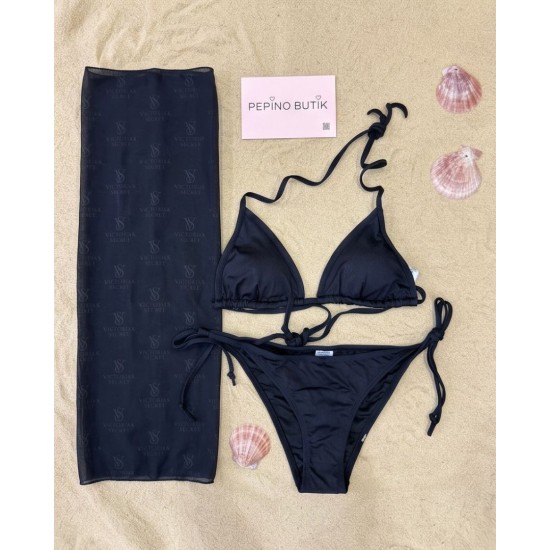3’lü Pareolu Bikini Set 3’lü Pareolu Bikini Set