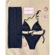 3’lü Pareolu Bikini Set 3’lü Pareolu Bikini Set