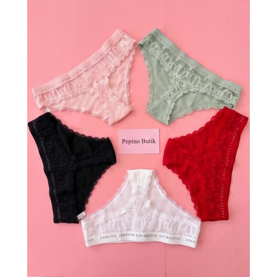 5 li Dantel String İç Çamaşır Set 5 li Dantel String İç Çamaşır Set