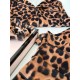 Leopar Desen Kadife Pijama Takımı Leopar Desen Kadife Pijama Takımı
