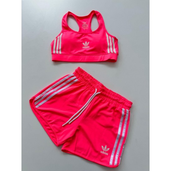 Fuşya Şort & Sporcu Atlet Takım Fuşya Şort & Sporcu Atlet Takım