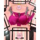 Koyu Pembe Çizgili Pijama Takımı&Vişne Çürüğü Taşlı Sütyen Takımı&Sprey Romantıc