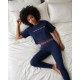 Lacivert T-Shirt & Lacivert Tayt Takım Lacivert T-Shirt & Lacivert Tayt Takım
