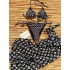 3'lü Pareolu Bikini Set