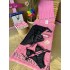 Siyah Pembe Bikini Pareo Set