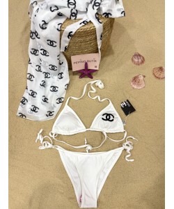 3’lü Pareolu Bikini Set