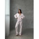 Pembe Çizgili Armani Saten Pijama Takımı Pembe Çizgili Armani Saten Pijama Takımı