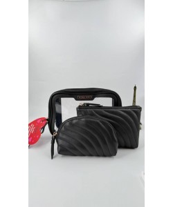 3'Lü Makyaj Çanta Set 