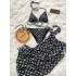 3'lü Pareolu Bikini Set