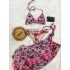 3'lü Pareolu Bikini Set