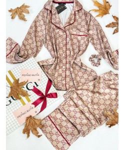 Guccı Armani İpek Saten Pijama Takımı