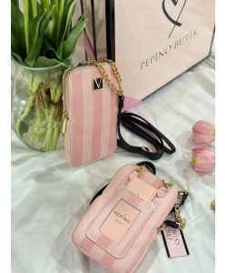 Vs Pembe Çizgili Çapraz Çanta Vs Pembe Çizgili Çapraz Çanta
