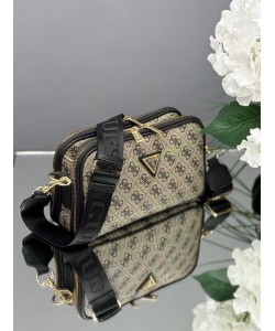 Guess Logolu Çift Bölmeli Omuz & Çapraz Askılı Kadın Çanta Guess Logolu Çift Bölmeli Omuz & Çapraz Askılı Kadın Çanta