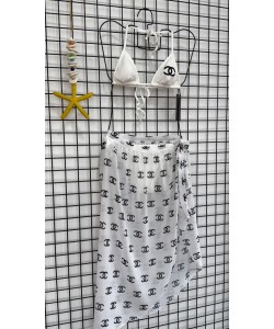3’lü Pareolu Bikini Set 3’lü Pareolu Bikini Set